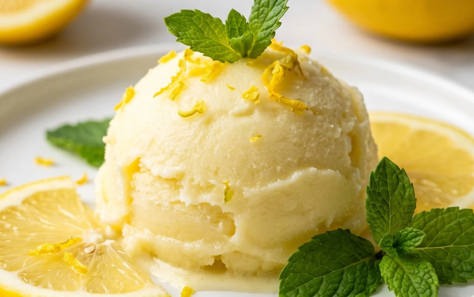 Lemon Sorbet