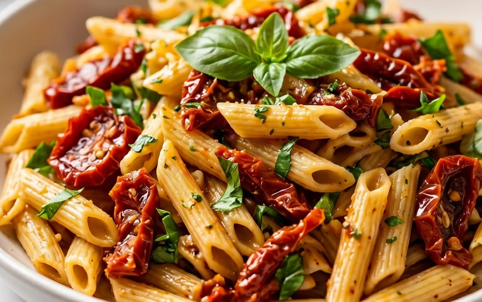 Sun Dried Tomato Pasta Salad