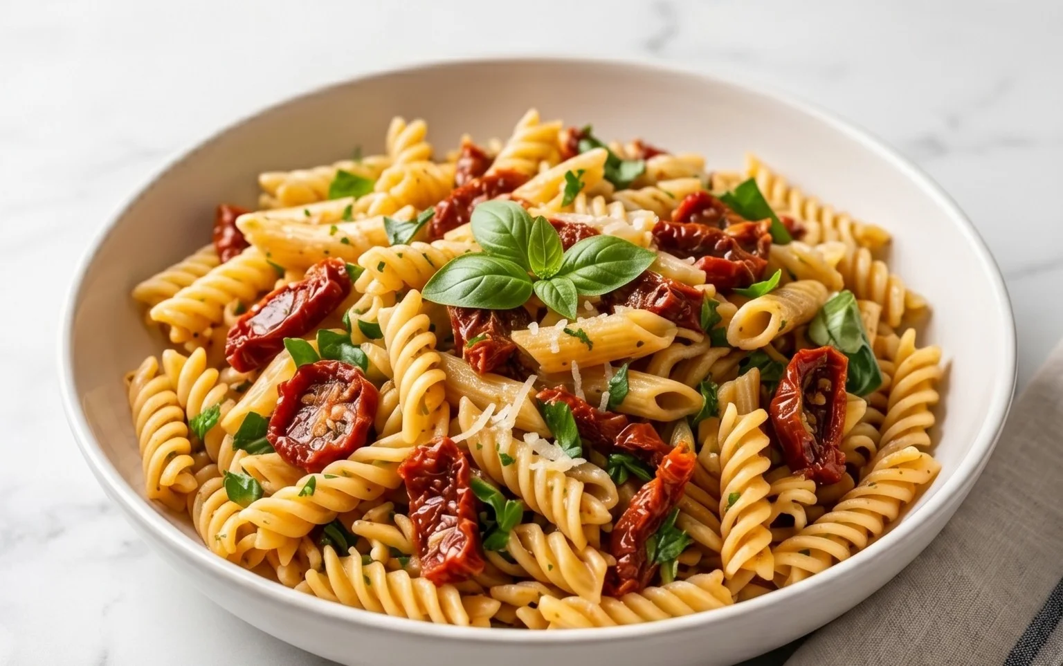 Sun Dried Tomato Pasta Salad