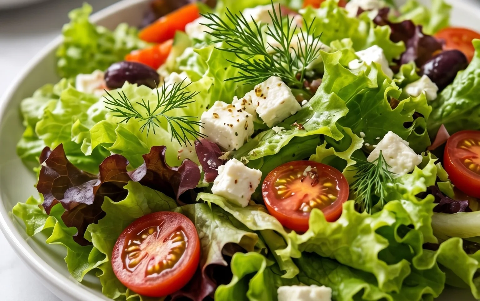 Maroulosalata (Greek Lettuce Salad)