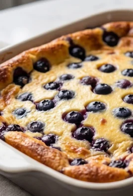 Lemon Blueberry Clafoutis
