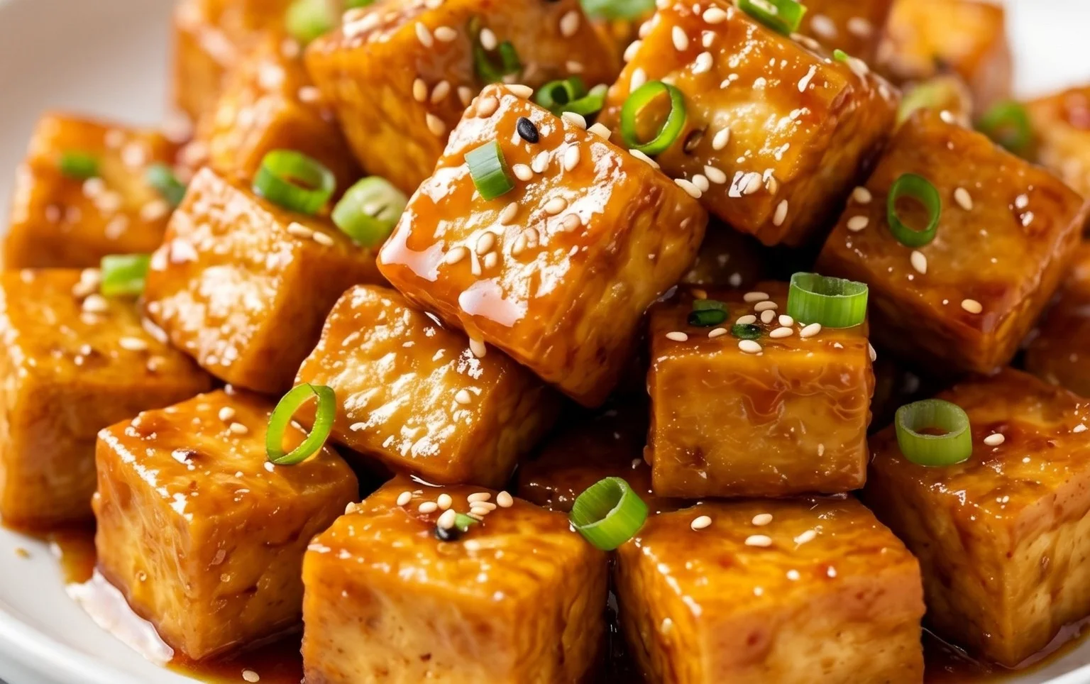 Honey Garlic Tofu