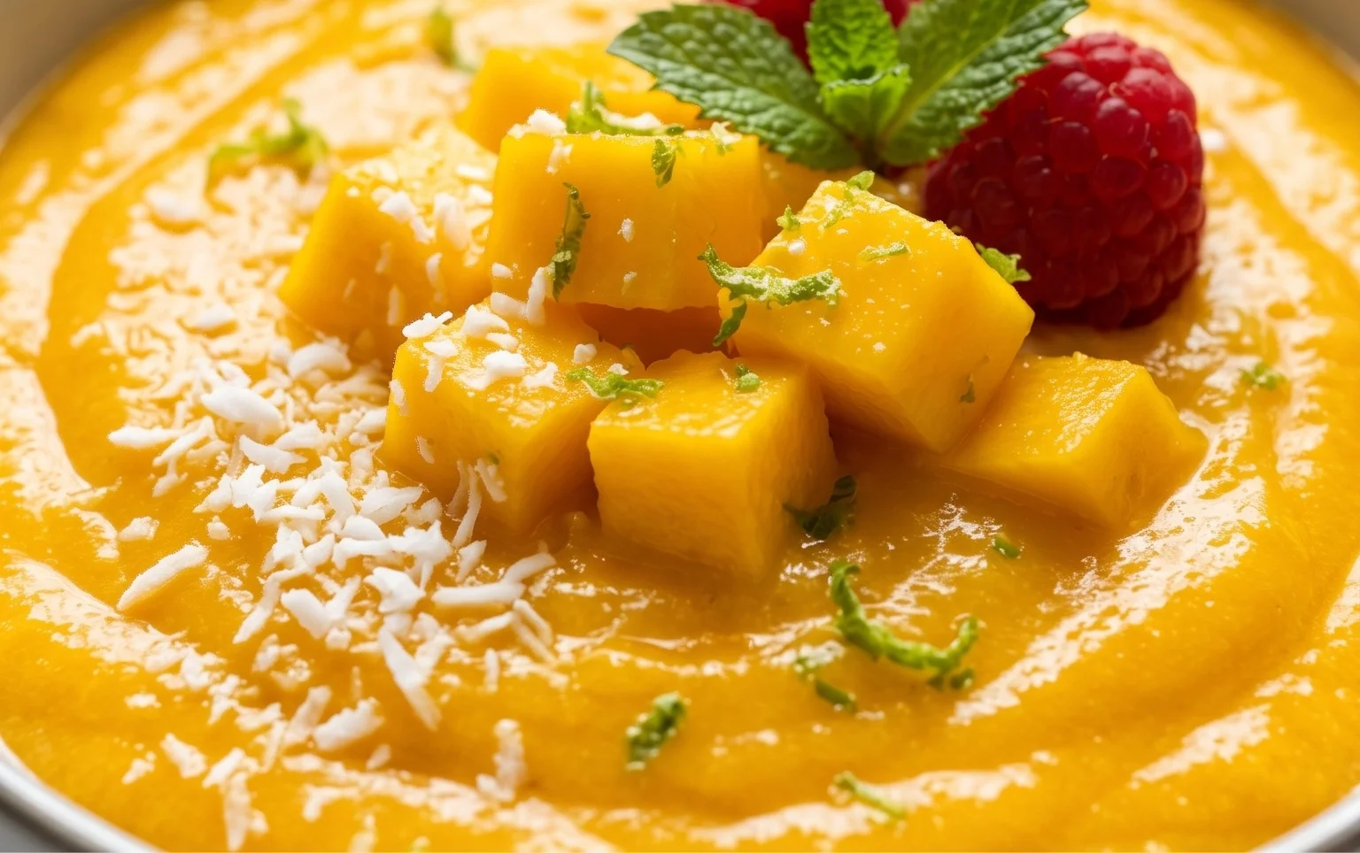 Vegan Mango Mousse