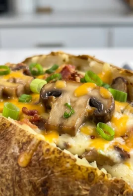 The Ultimate Stuffed Baked Potatoes with Mushrooms