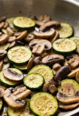 Skillet Zucchini and Mushrooms