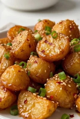 Crispy Honey Chilli Potatoes