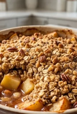 Healthy Breakfast Apple Crum extractble