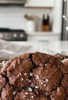 Salted Brownie Cookies