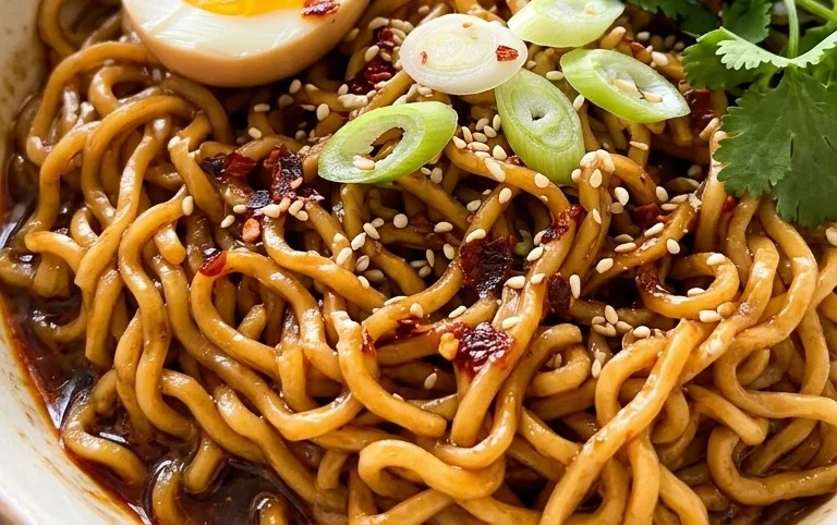 Easy Saucy Ramen Noodles