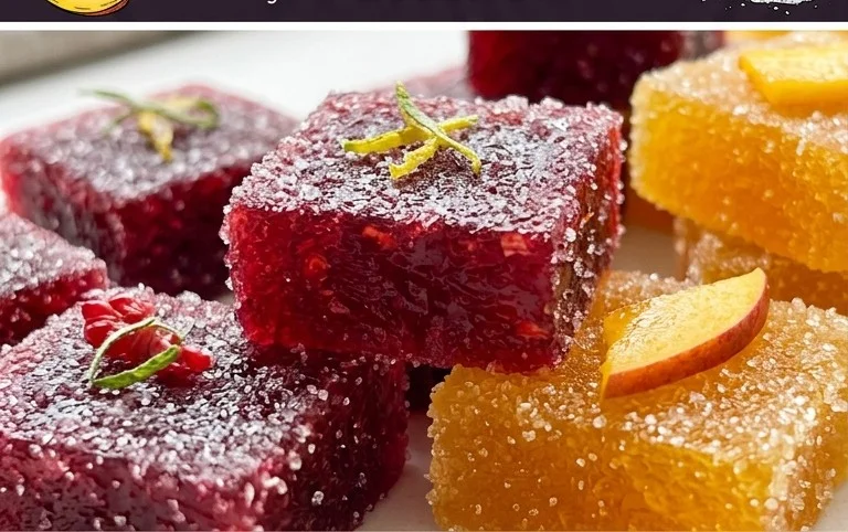 Homemade Pâtes de Fruits (no corn syrup)
