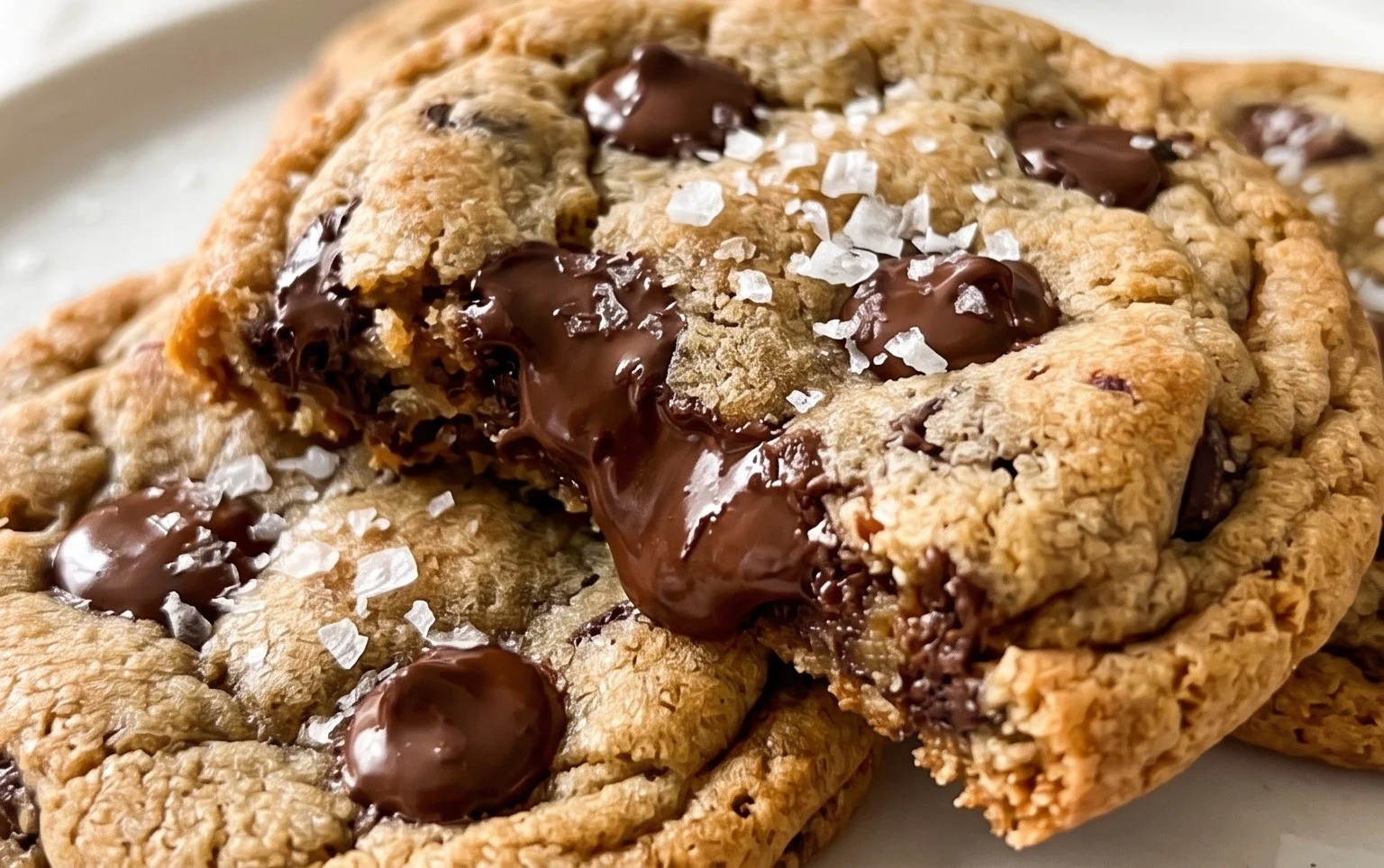 Crispy and Chewy Chocolate Chip Cookies