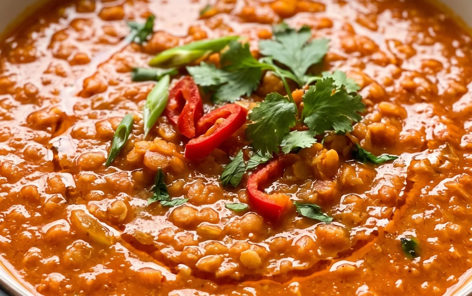 Spicy Red Lentil Curry