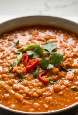 Spicy Red Lentil Curry