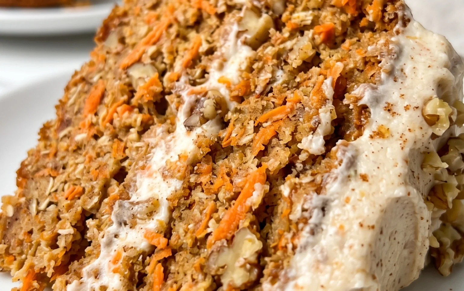 Easy Flourless Oatmeal Carrot Cake Recipe
