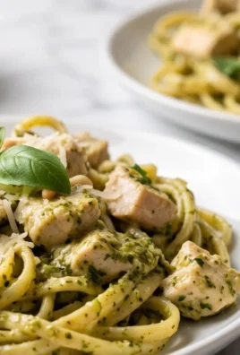 Creamy Chicken Pesto Pasta