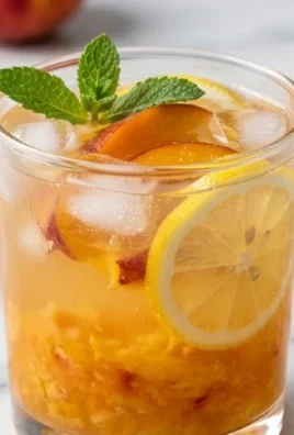 Refreshing Peach Lemonade