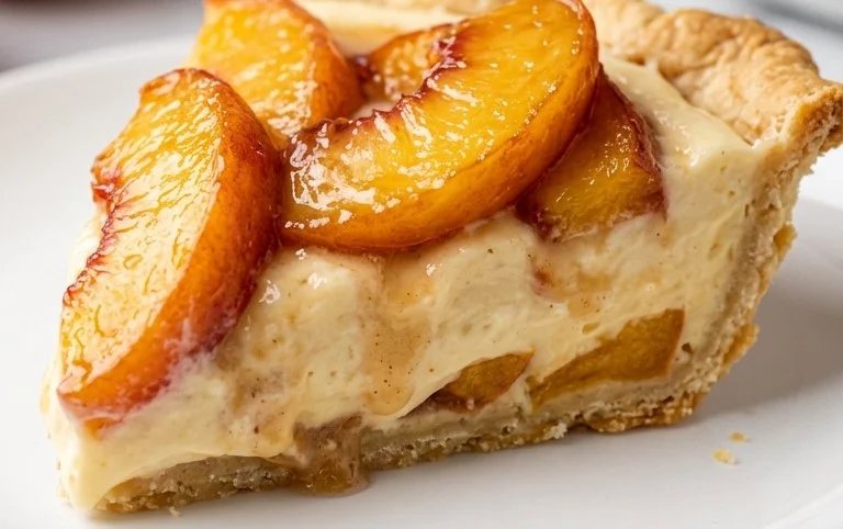 Peaches and Cream Pie
