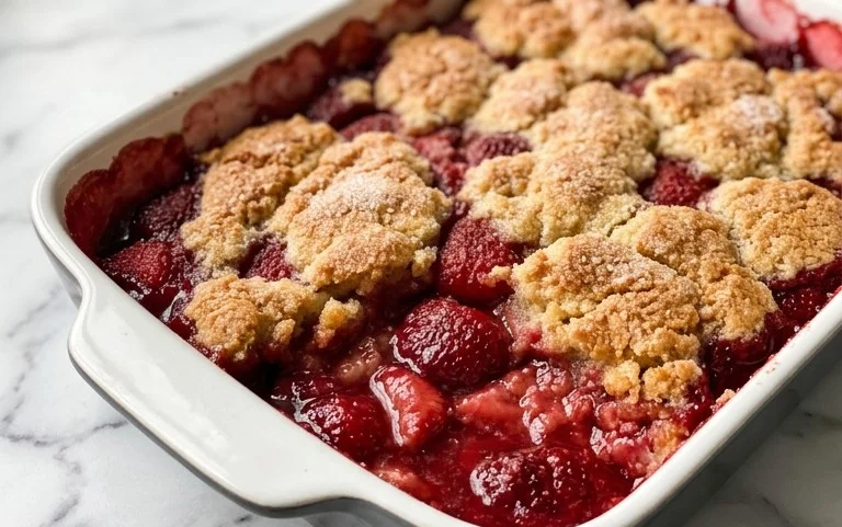 Strawberry Cobbler