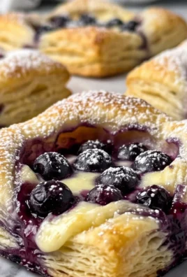 Blueberry Cream Cheese Puff Pastry