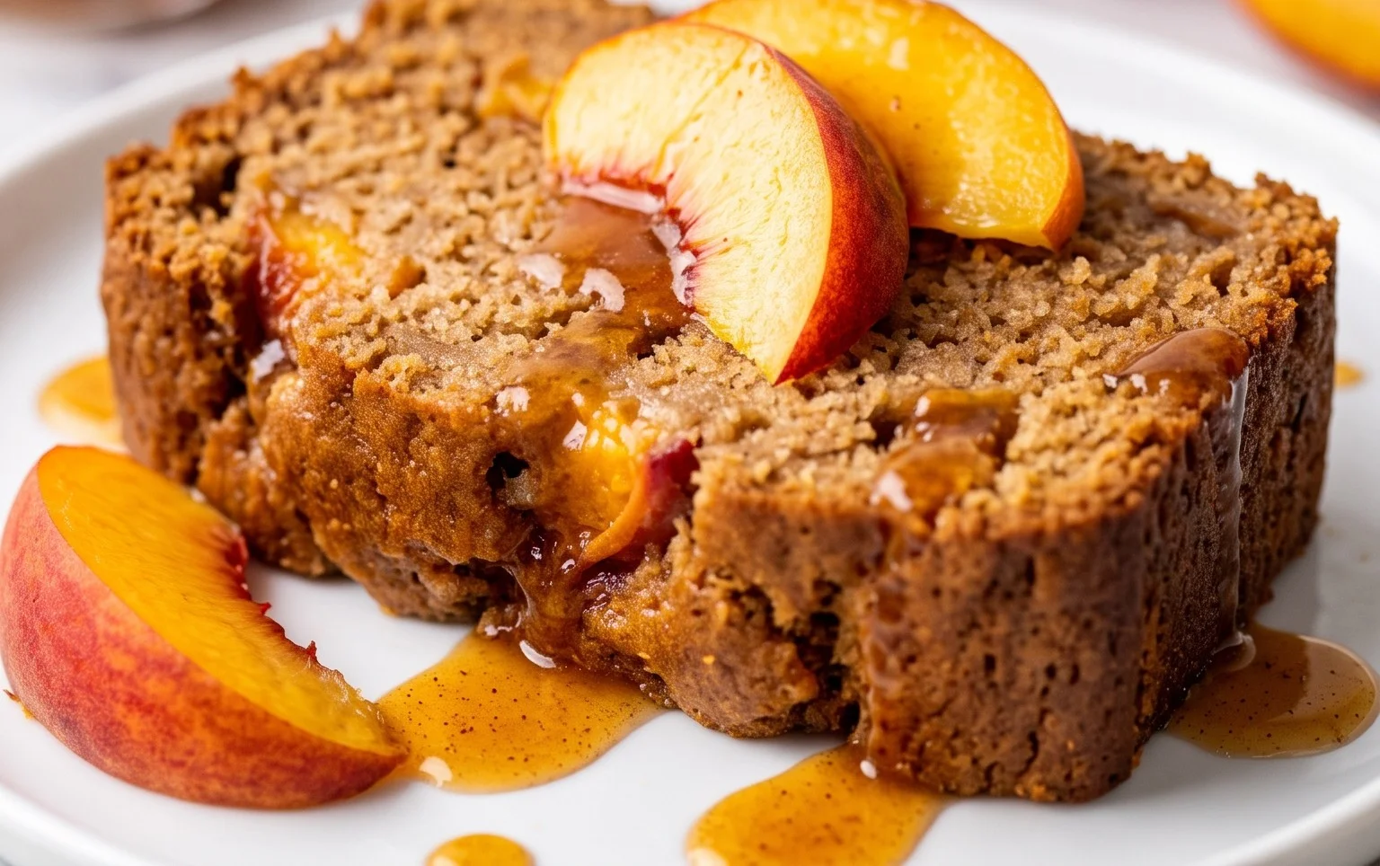 Spiced Peach Bread