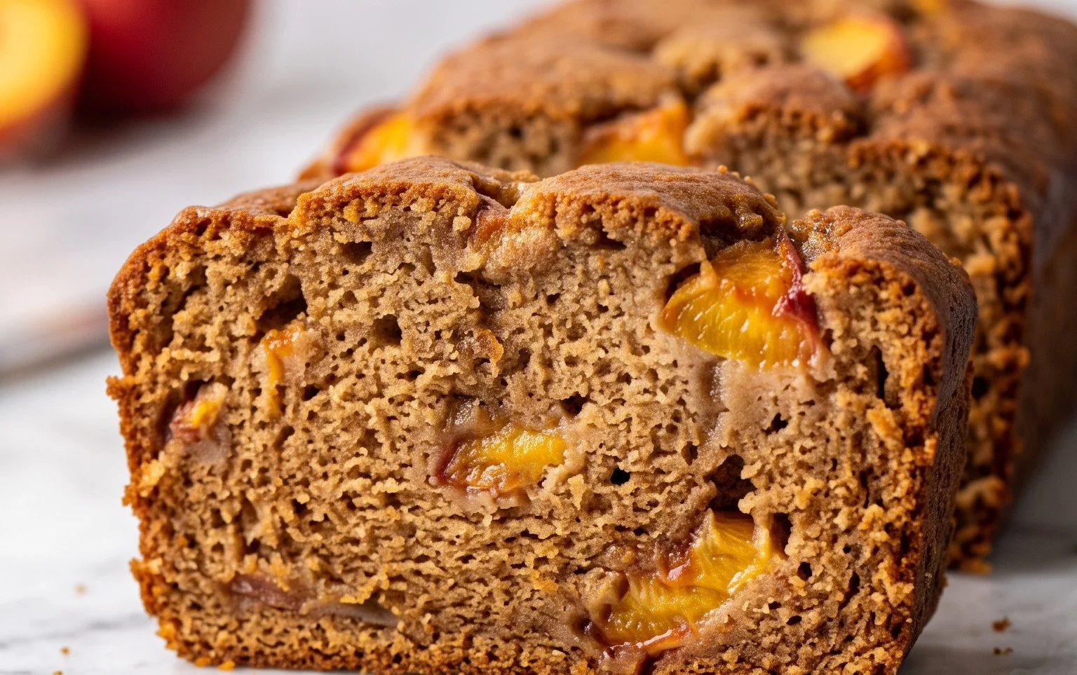 Spiced Peach Bread