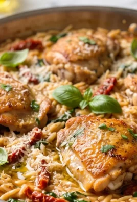 Chicken Orzo (30-Minutes, One-Pan)