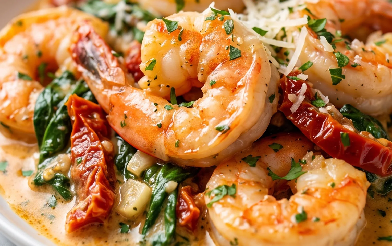 Tuscan Shrimp (One-Pan, 30-Minute Dinner)