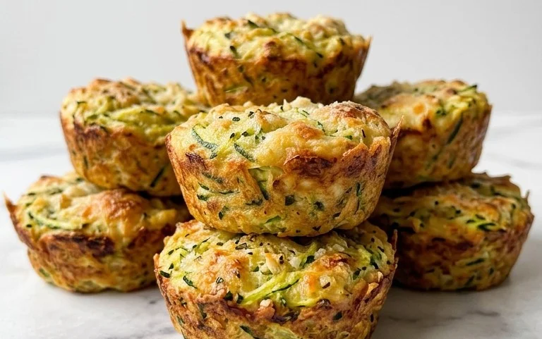 Zucchini Garlic Bites