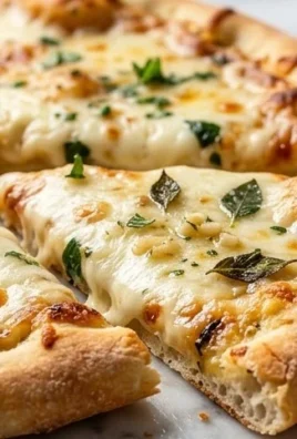 buttery garlic pizza