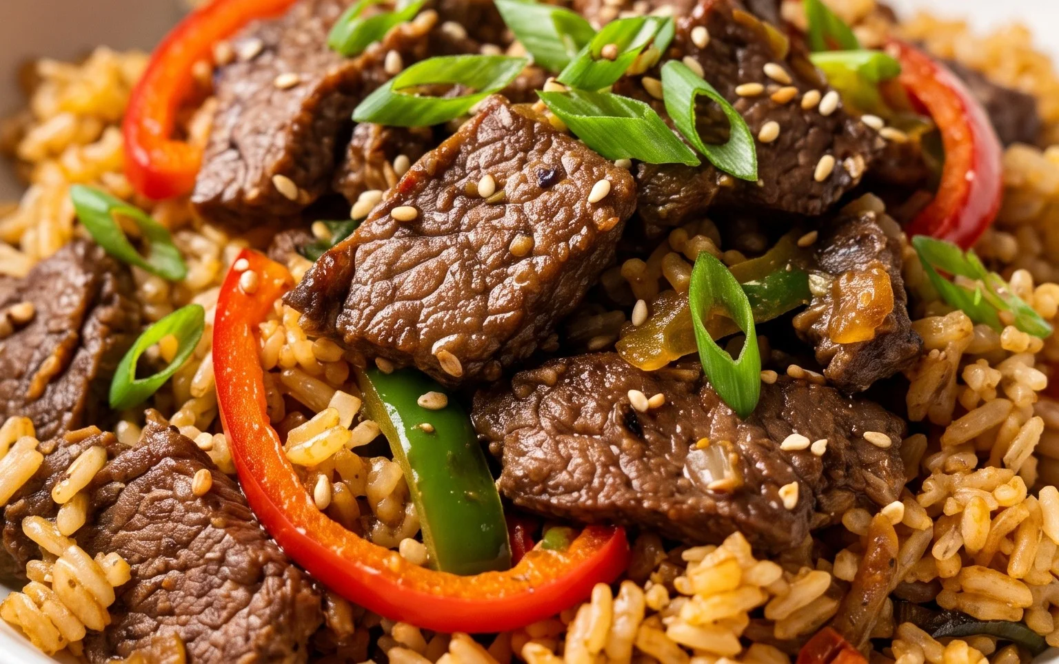 Beef Pepper Rice Bowl is a delicious meal option.