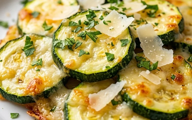 Baked Parmesan Zucchini