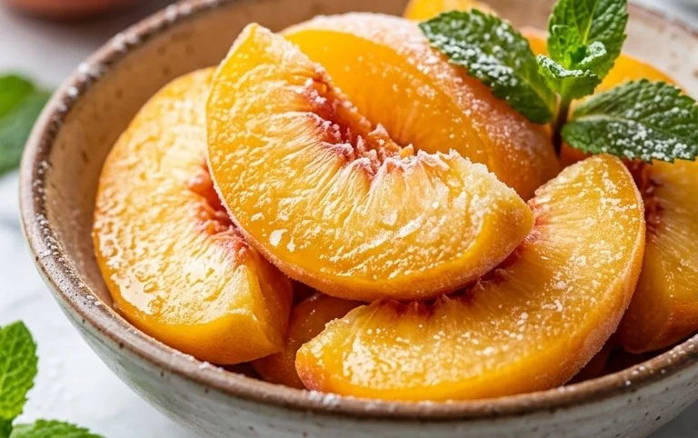 Freezing Peaches, How to Easily Freeze Peaches
