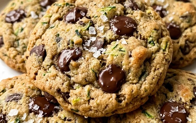 Zucchini Chocolate Chip Cookies