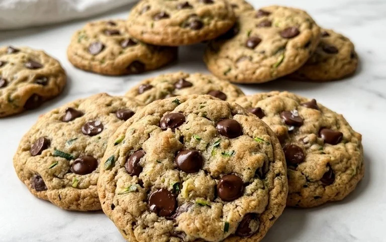 Zucchini Chocolate Chip Cookies