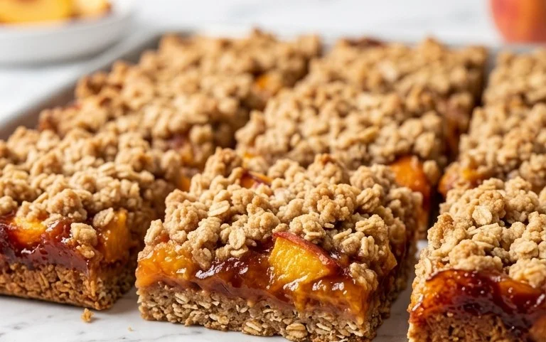 Fresh Peach Crum extractb Bars