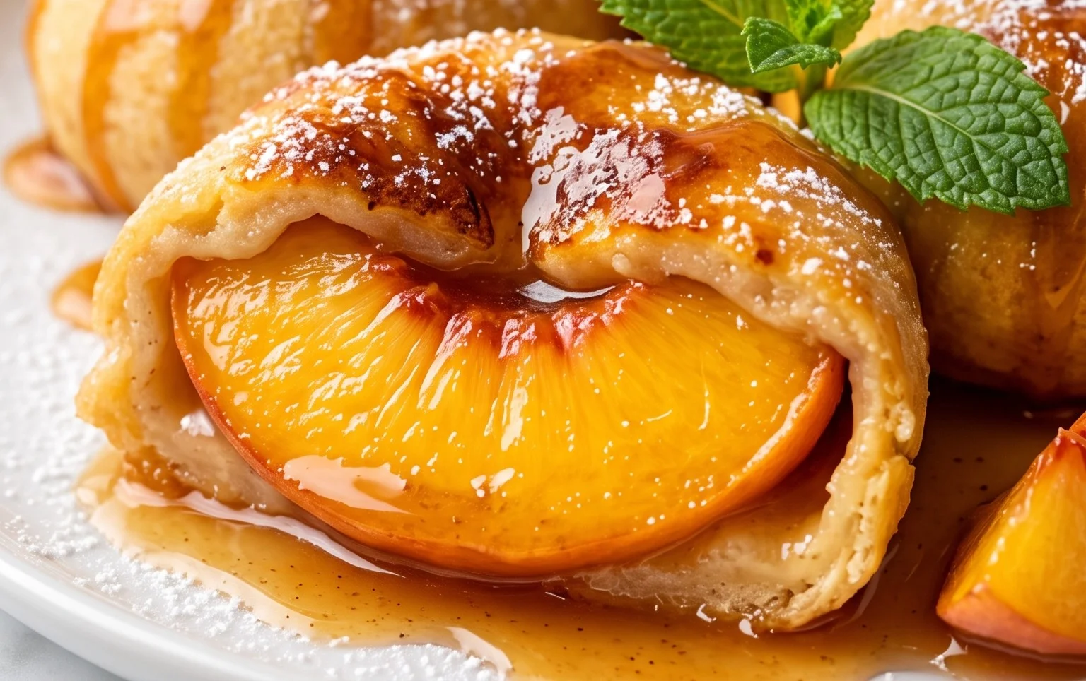 Peach Dumplings
