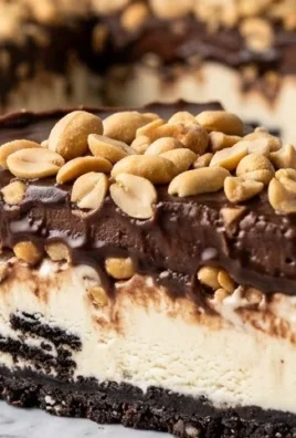 Buster Bar Ice Cream Cake