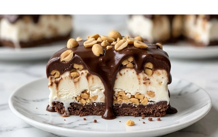 Buster Bar Ice Cream Dessert