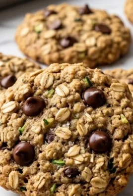 Healthy Zucchini Oatmeal Cookies
