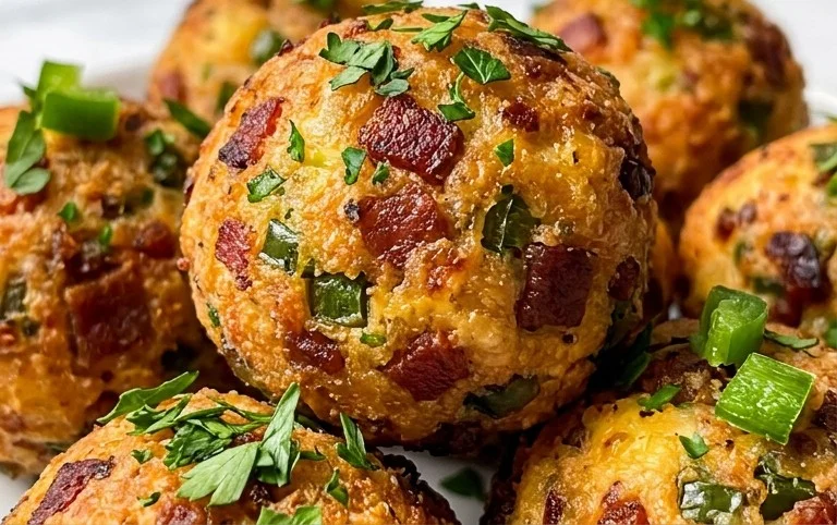 Beef Bacon Jalapeño Popper Cheese Balls