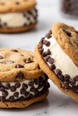 Cookie Ice Cream Sandwiches (Like a Chipwich!)
