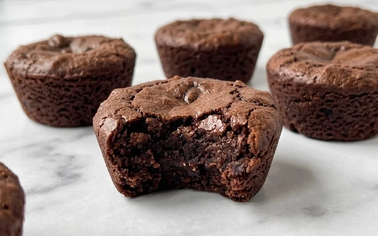 Chocolate Black Bean Brownie Bites