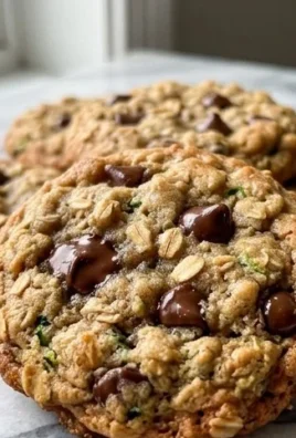 Homemade Zucchini-Oat Chocolate Chip Cookies