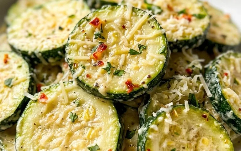 Creamy Parmesan Zucchini