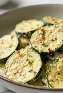 Creamy Parmesan Zucchini