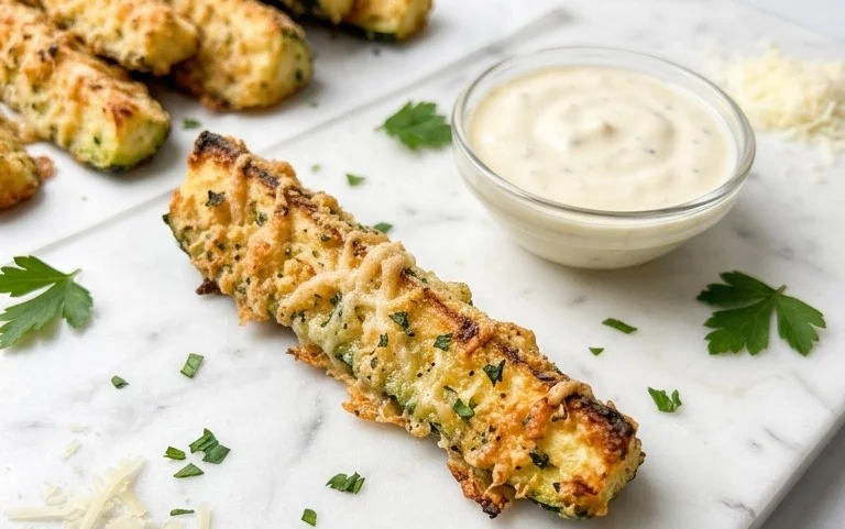 Baked Parmesan Zucchini Fries