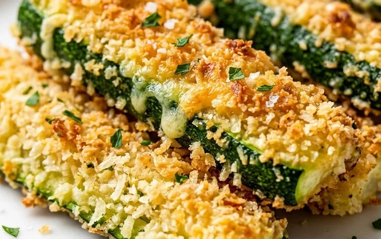 Baked Zucchini Sticks (Oven or Air Fryer)