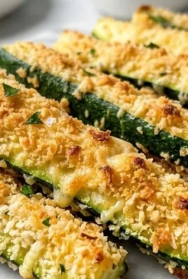 Baked Zucchini Sticks (Oven or Air Fryer)