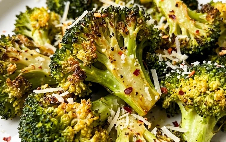 Oven Roasted Broccoli (Baked Broccoli)