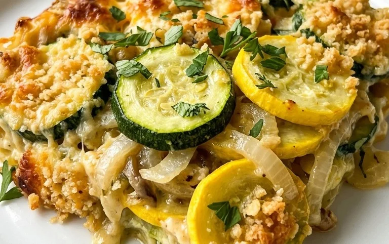 Zucchini and Squash Casserole Recipe